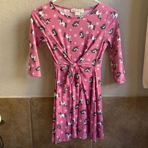 Holiday unicorn dress Size 10